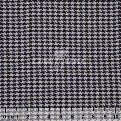 Ткань костюмная "Мишель", 254 гр/м2,  шир. 150 см, цвет белый/синий - купить в Орске. Цена 408.81 руб.