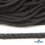 Шнур плетеный d-6 мм круглый, 70% хлопок 30% полиэстер, уп.90+/-1 м, цв.1088-т.серый - купить в Орске. Цена: 588 руб.