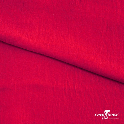 Ткань плательная Муар, 100% полиэстер,165 (+/-5) гр/м2, шир. 150 см, цв. Красный - купить в Орске. Цена 215.65 руб.