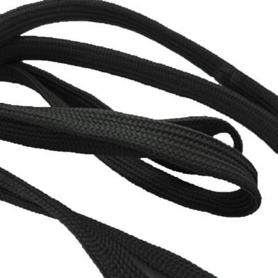 Шнурки т.5 110 см черный - купить в Орске. Цена: 23.25 руб.
