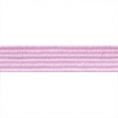 Резиновые нити с текстильным покрытием, шир. 6 мм ( упак.30 м/уп), цв.- 80-розовый - купить в Орске. Цена: 155.22 руб.