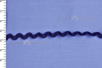 Тесьма плетеная "Вьюнчик"/т.синий - купить в Орске. Цена: 48.03 руб.