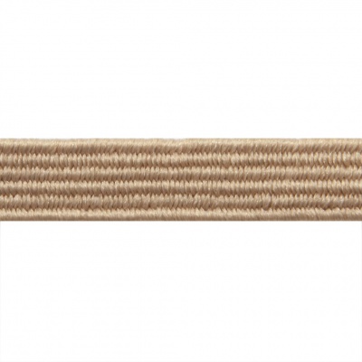 Резиновые нити с текстильным покрытием, шир. 6 мм ( упак.30 м/уп), цв.- 97-бежевый - купить в Орске. Цена: 152.05 руб.