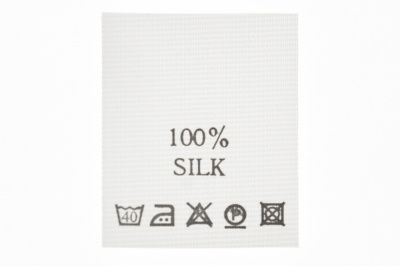Состав и уход 100% Silk 200 шт - купить в Орске. Цена: 232.29 руб.