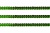 Пайетки "ОмТекс" на нитях, SILVER-BASE, 6 мм С / упак.73+/-1м, цв. 4 - зеленый - купить в Орске. Цена: 484.77 руб.