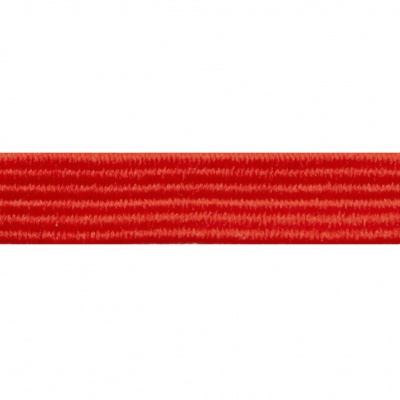 Резиновые нити с текстильным покрытием, шир. 6 мм ( упак.30 м/уп), цв.- 86-красный - купить в Орске. Цена: 155.22 руб.