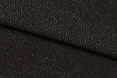 Ткань джинсовая №96, 160 гр/м2, шир.148см, цвет чёрный - купить в Орске. Цена 350.42 руб.
