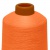 Нитки текстурированные некручёные 457, намот. 15 000 м, цвет оранжевый - купить в Орске. Цена: 204.10 руб.