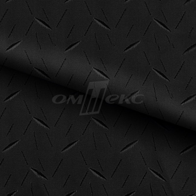 Ткань подкладочная жаккард Р14076-1, чёрный, 85 г/м2, шир. 150 см, 230T - купить в Орске. Цена 168.15 руб.