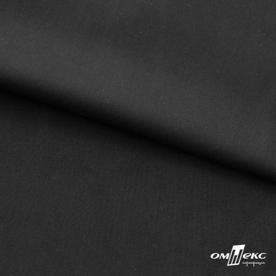 Ткань сорочечная Темза, 80%полиэстр 20%вискоза, 120 г/м2 ш.150 см, цв.черный - купить в Орске. Цена 269.93 руб.
