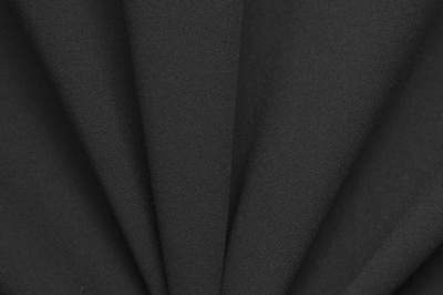 Костюмная ткань с вискозой "Бриджит", 210 гр/м2, шир.150см, цвет чёрный - купить в Орске. Цена 564.96 руб.
