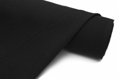 Ткань костюмная 25332 2031, 167 гр/м2, шир.150см, цвет чёрный - купить в Орске. Цена 339.33 руб.