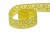 Тесьма кружевная 0621-1059, шир. 20 мм/уп. 20+/-1 м, цвет 017-жёлтый - купить в Орске. Цена: 507.67 руб.