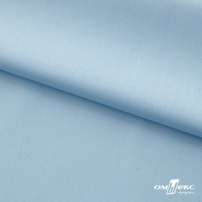 Ткань сорочечная Илер 100%полиэстр, 120 г/м2 ш.150 см, цв.голубой - купить в Орске. Цена 290.24 руб.